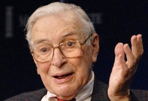 Kenneth Arrow (Photo by Jamie Rector/Bloomberg via Getty Images)