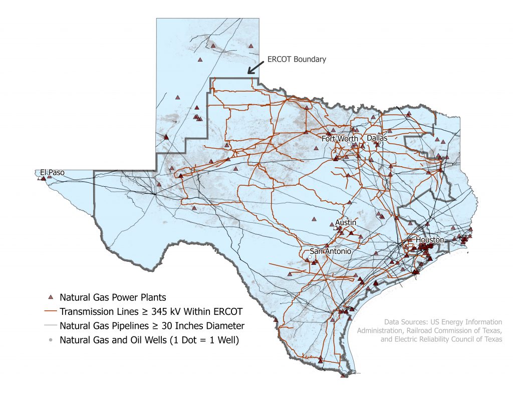 Ercot Transmission Line Map Texas Power Failure: How One Market Model Discovered Its Natural Limits